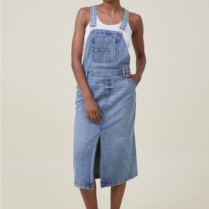 Cotton on Overall Denim Dress